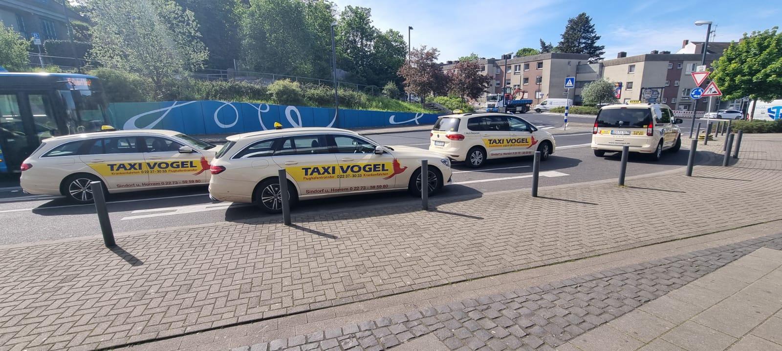 Die Taxi-Flotte von Taxi Vogel